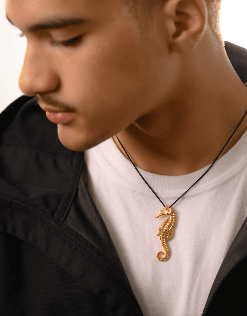 Sea Horse Pendant Jewelry Design | 24k Gold | .9999 Fine Gold - Image 3