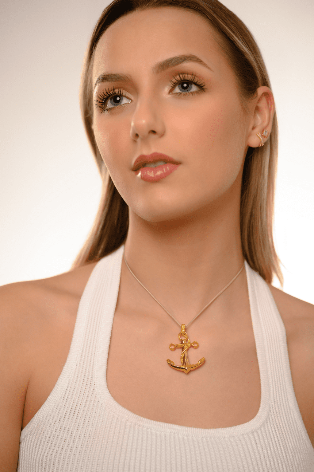 Anchor Pendant Jewelry Design | 24k Gold | .9999 Fine Gold - Image 3