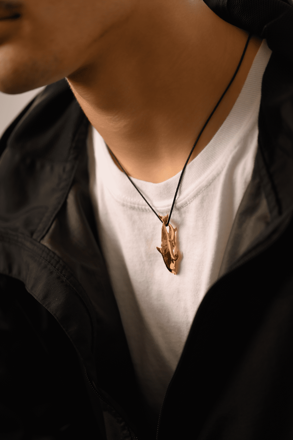 Dolphin with Baby Pendant Jewelry Design | 24k Gold | .9999 Fine Gold - Image 5