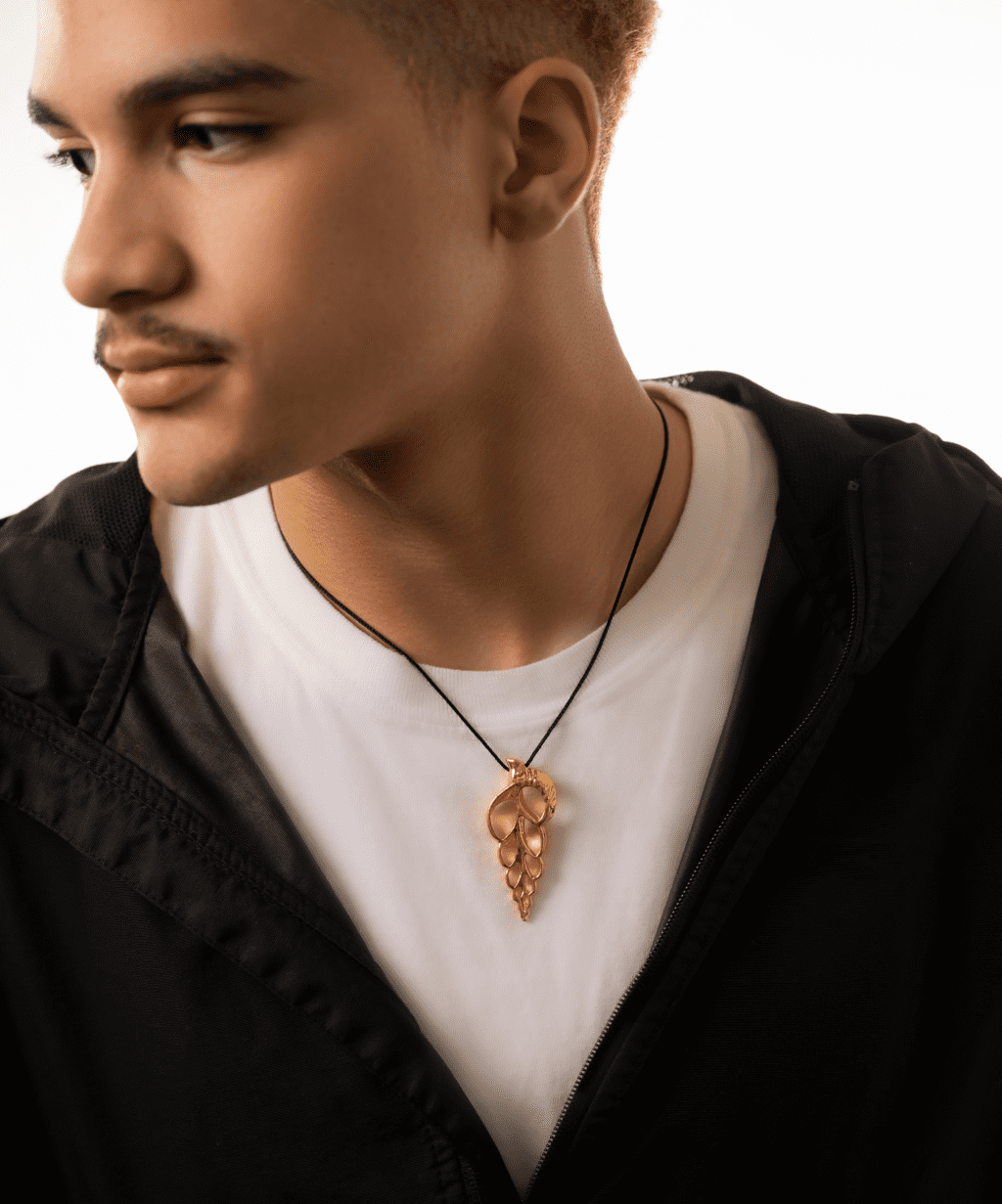 Sliced Shell Pendant Jewelry Design | 24k Gold | .9999 Fine Gold - Image 6