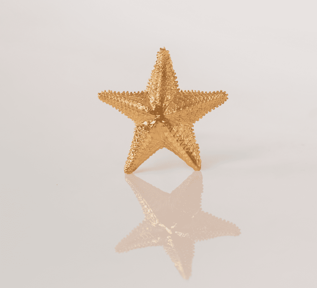 Starfish Jewelry Pendant Design | 24k Gold | .9999 Fine Gold - Image 2