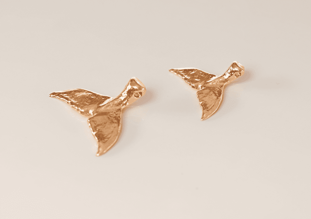 Whale Tail Pendant Jewelry Design | 24k Gold | .9999 Fine Gold - Image 6