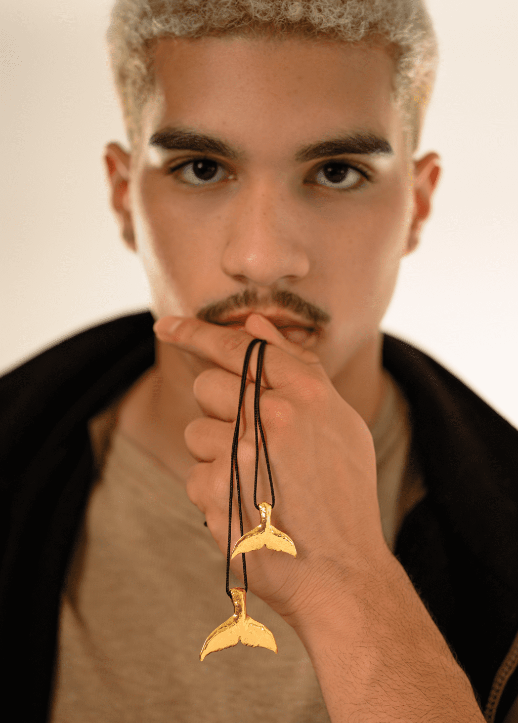 Whale Tail Pendant Jewelry Design | 24k Gold | .9999 Fine Gold - Image 3