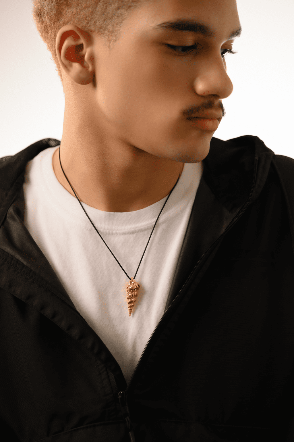 Spiral Shell Pendant Jewelry Design | 24k Gold | .9999 Fine Gold - Image 6